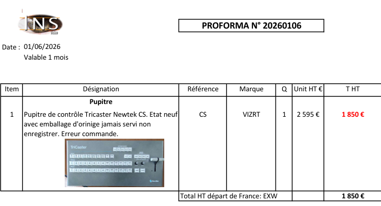 CS Panneau de Contrôle